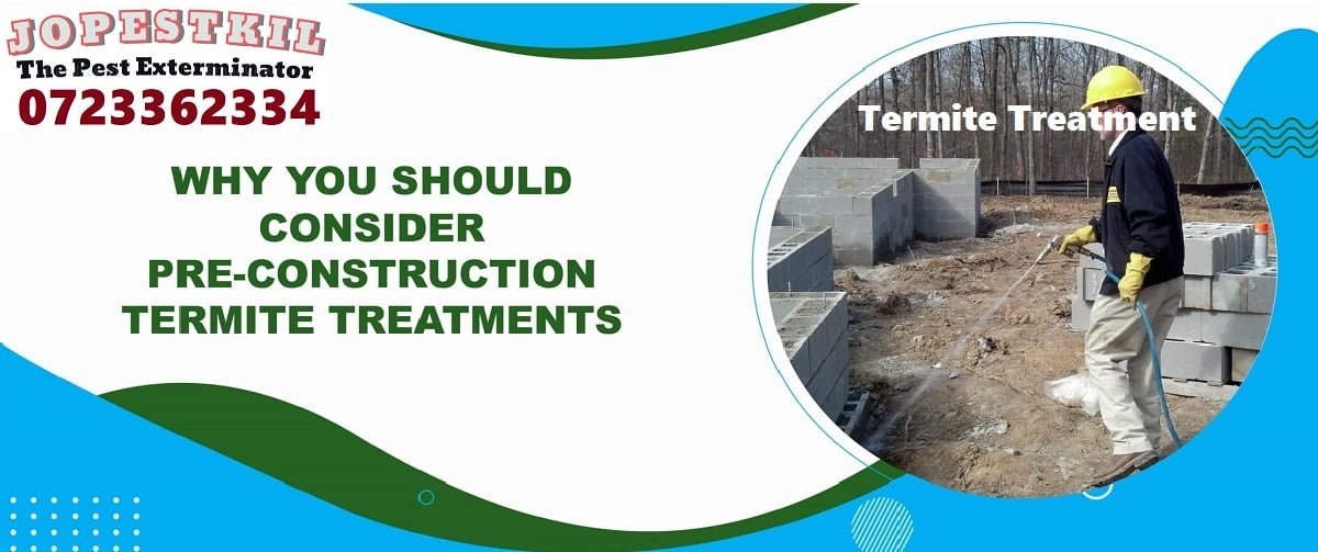 preconstruction termites treatment services