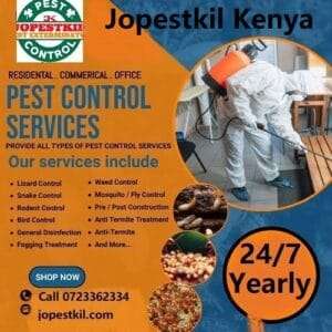 Professional fumigation & pest control services in Kenya