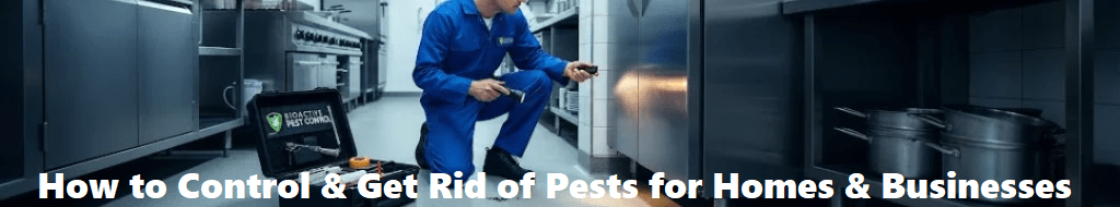 How to control & get rid of pests for homes & businesses